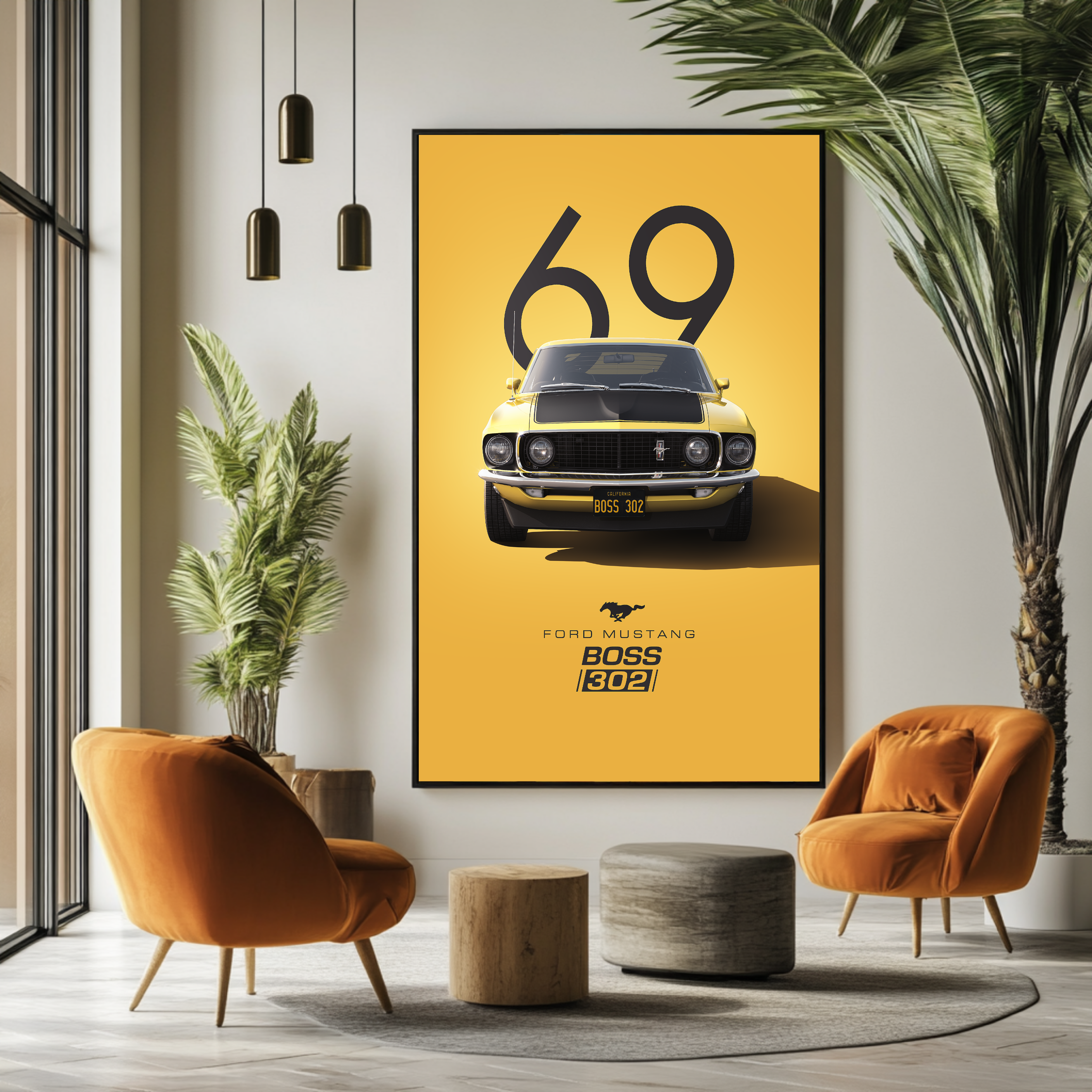 Ford Mustang Yellow
