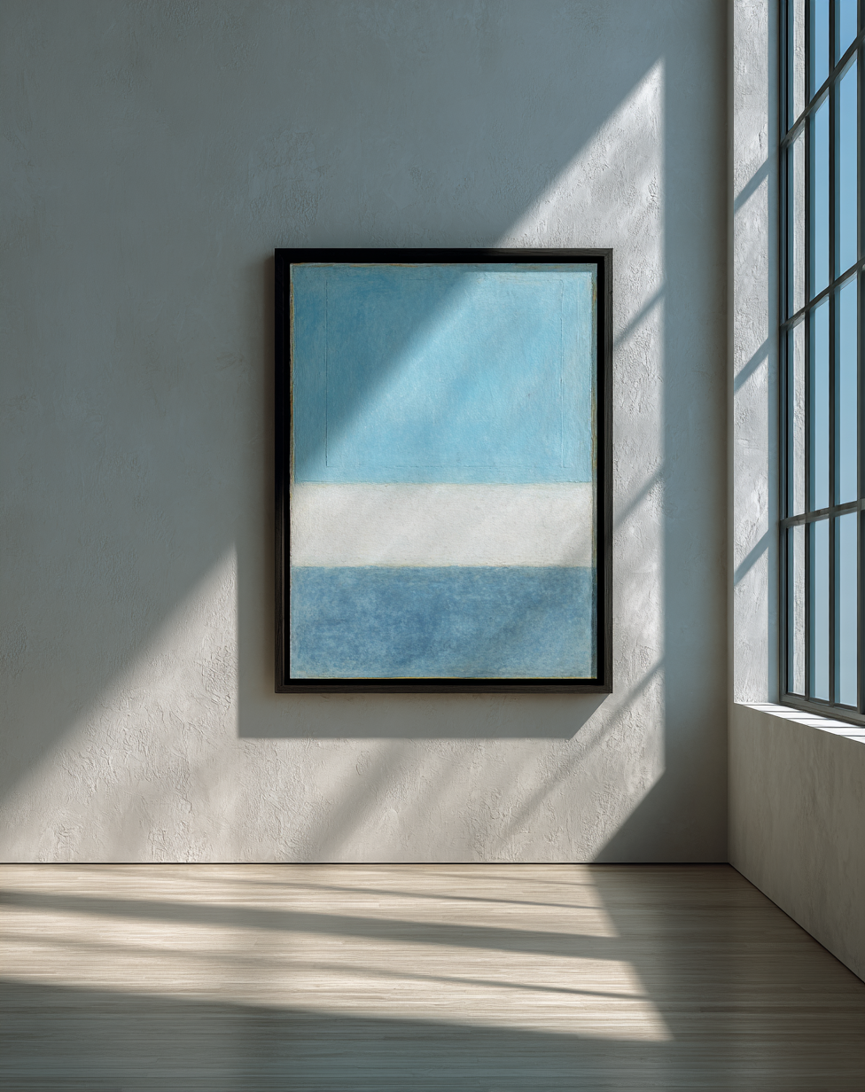3 lines of blue