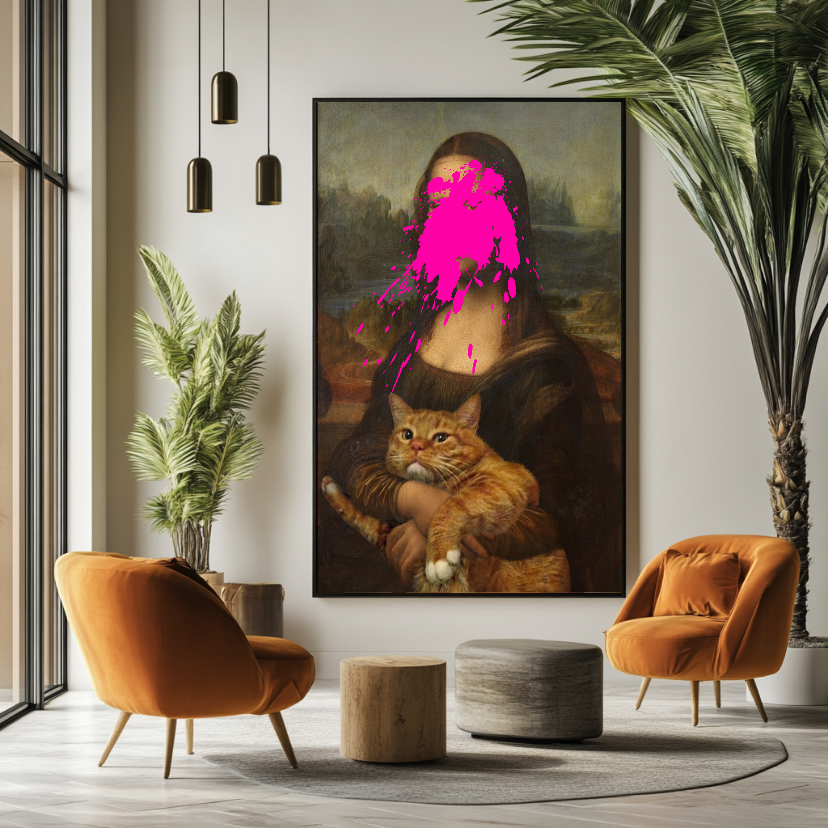 Lisa with Cat
