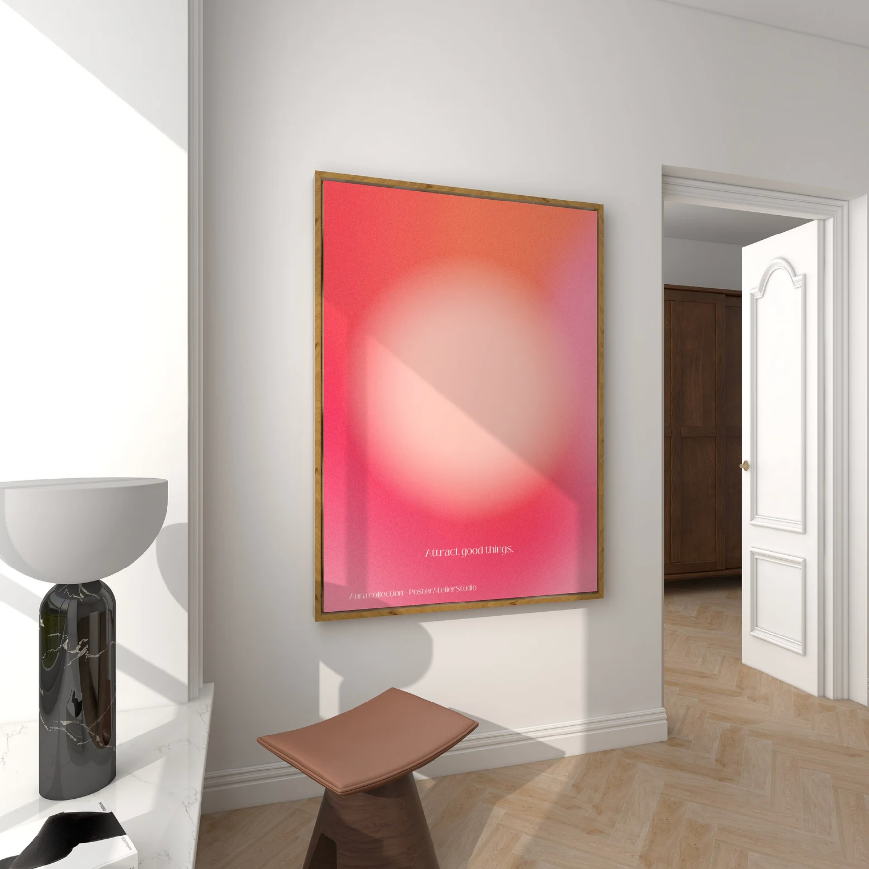 Aura Poster - Attract Good Things