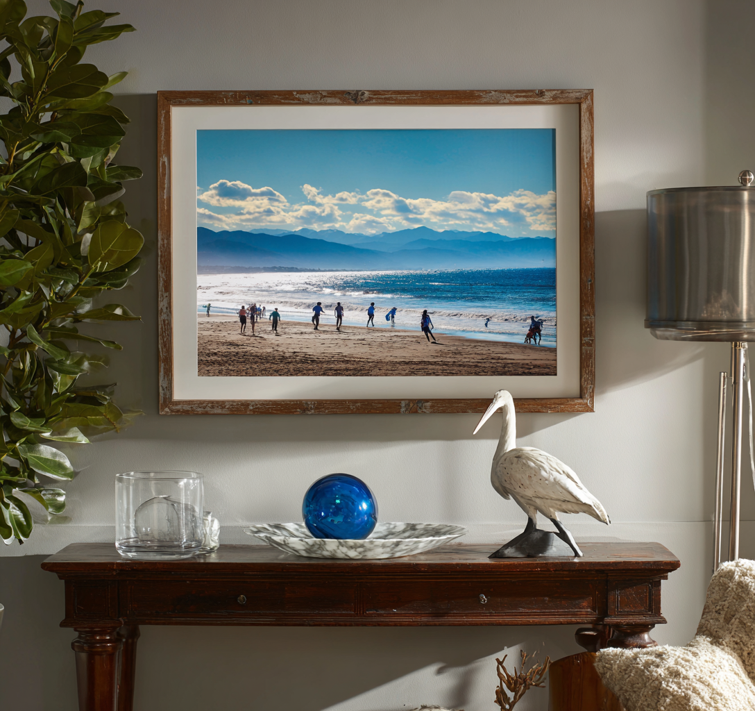Blue Beyond the Shore