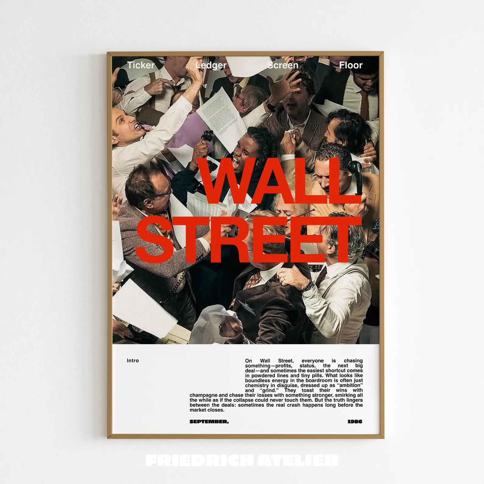 Chaos on Wall Street