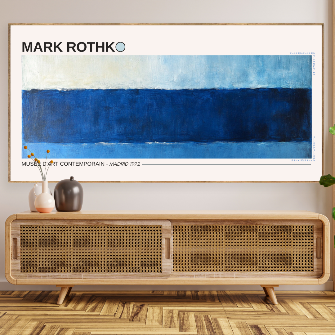 Blue Lines - Mark Rothko