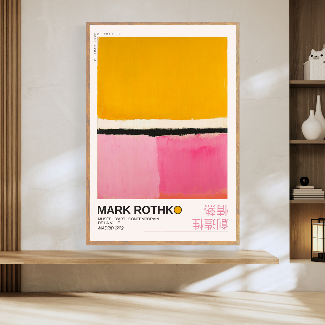 Mark Rothko - Yellow and Pink