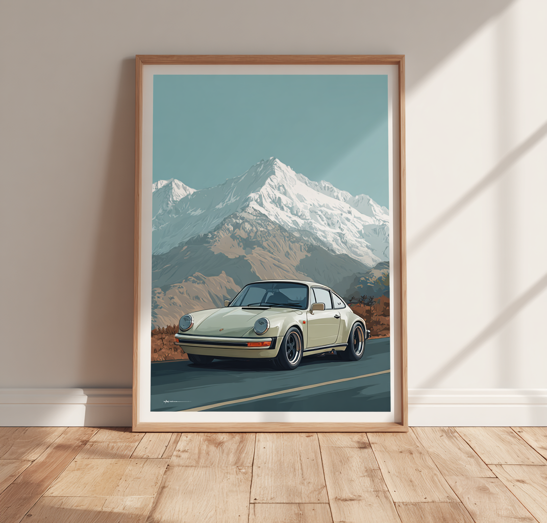 Porsche Grey in the Alps