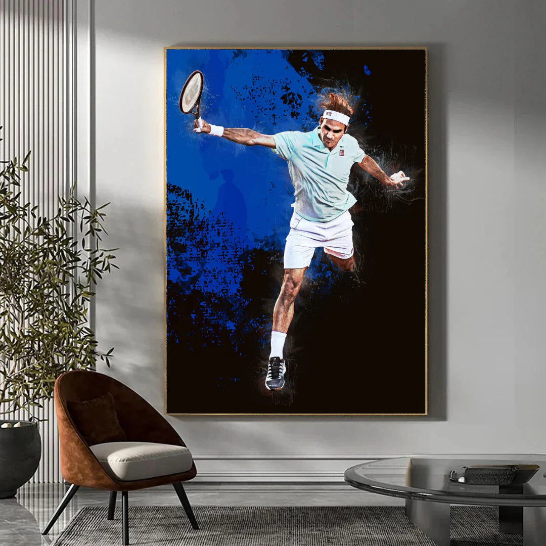 Canvas Federer