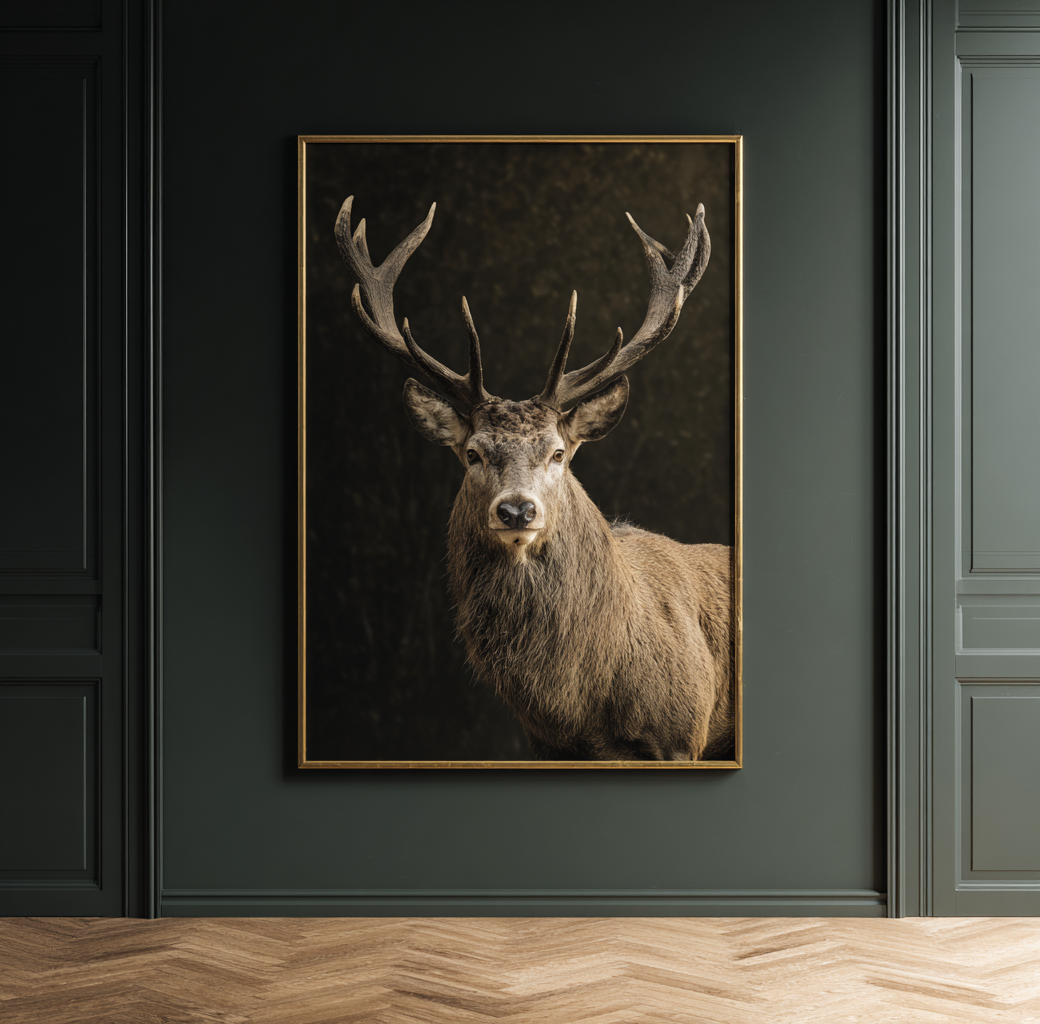 Portrait of a deer