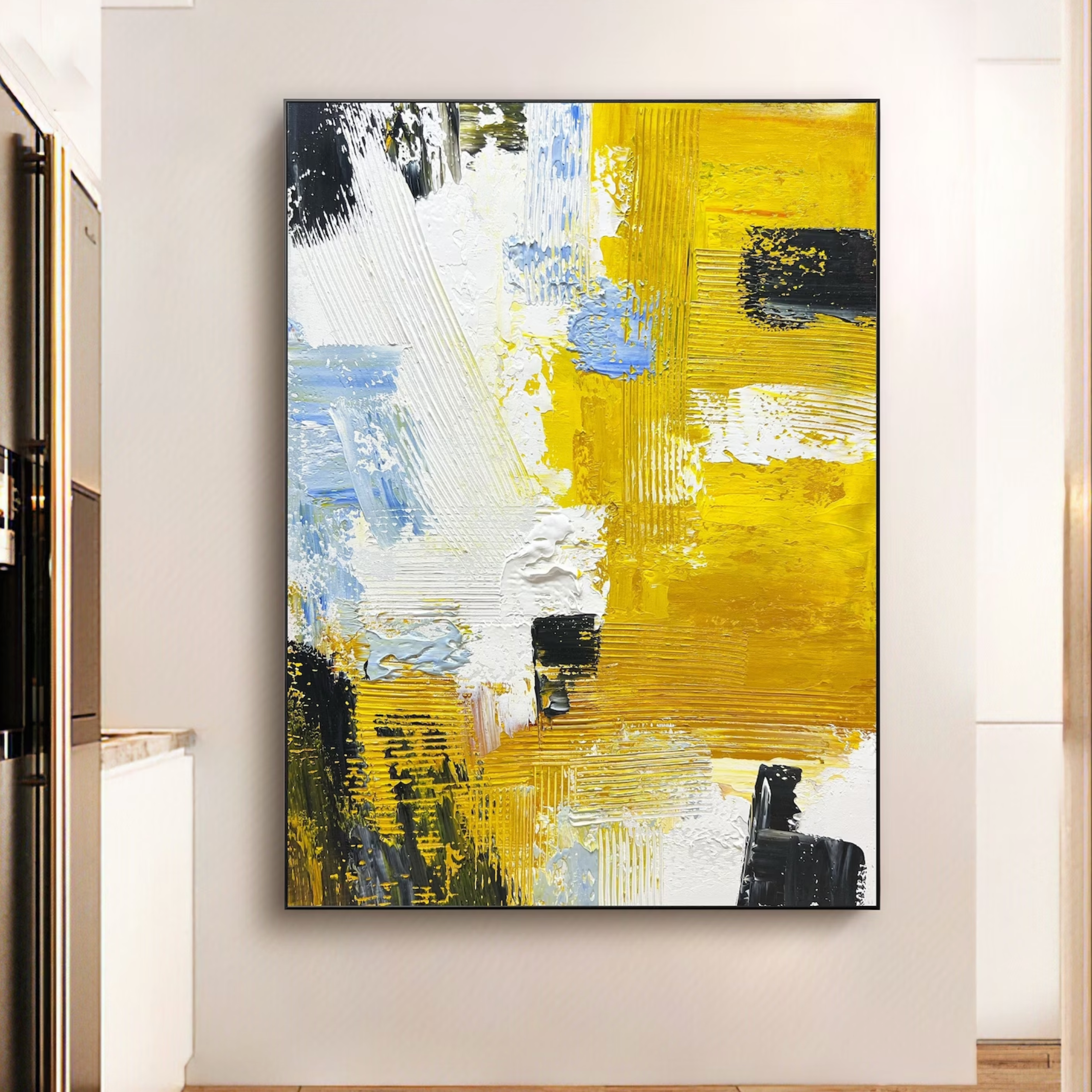 Abstract Spatula Strokes