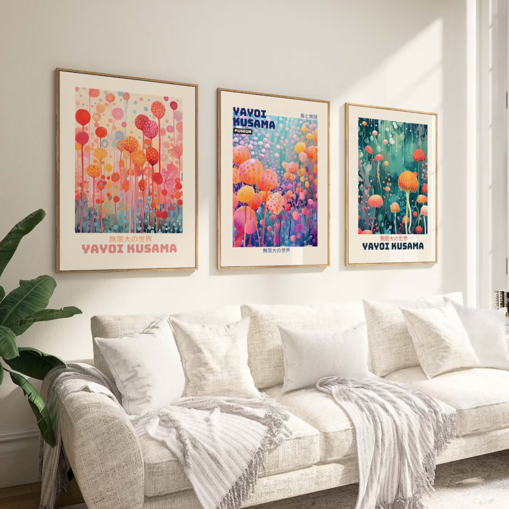 Yayoi Kusama 3-piece set