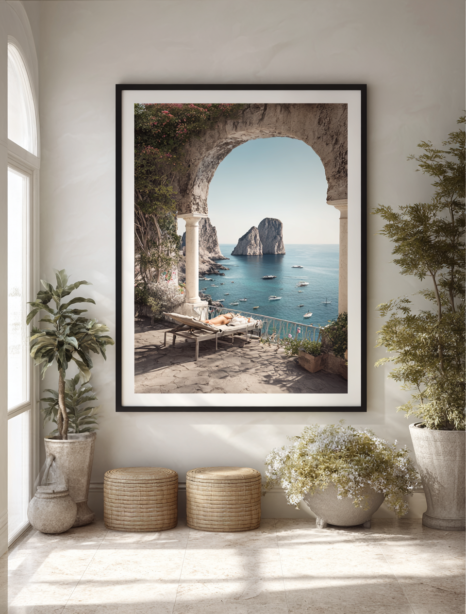 Italian terrace