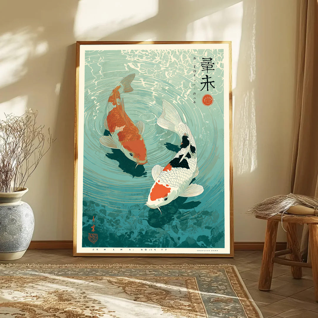 The Dance of the Koi Carp