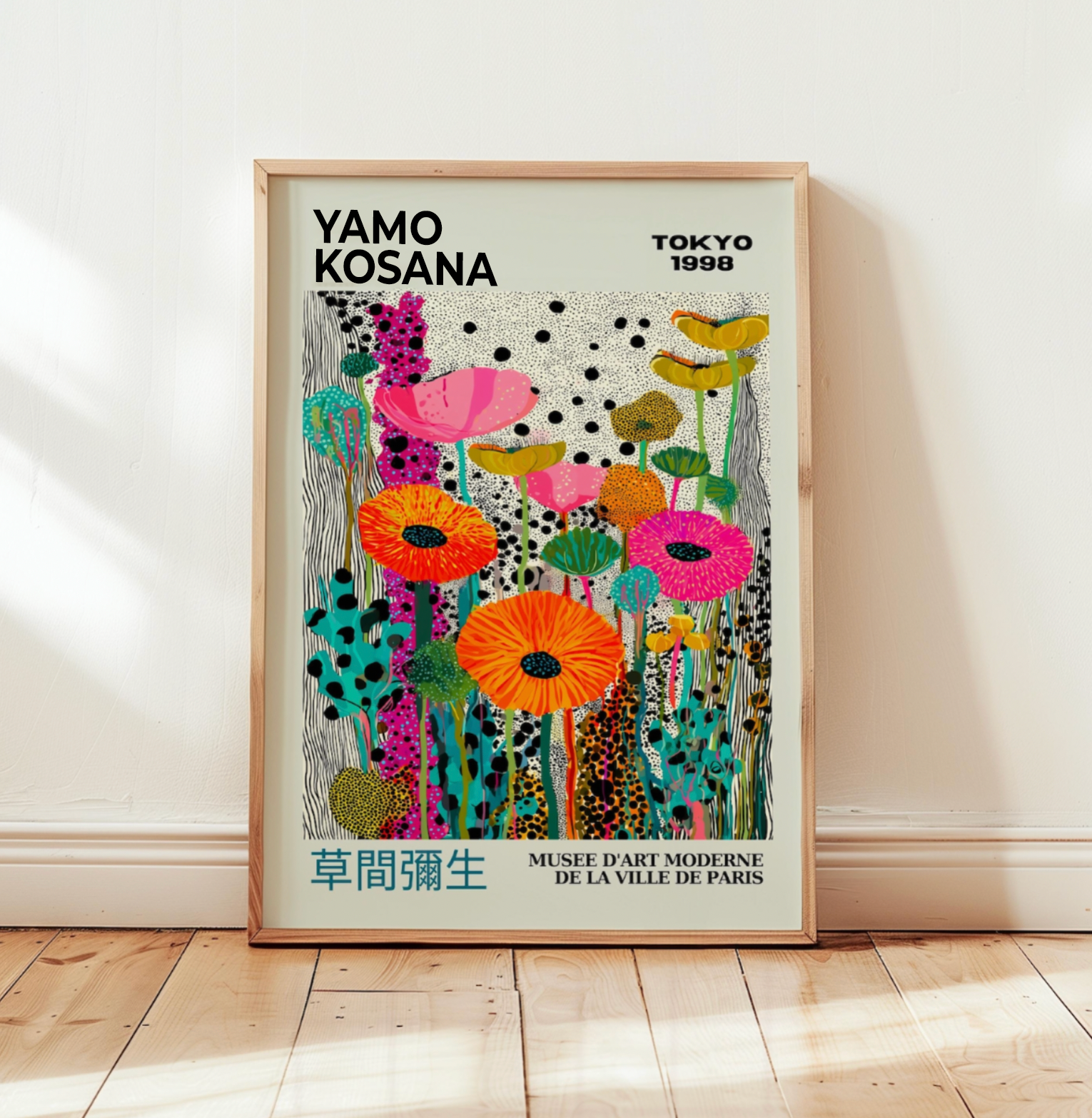 Yamo Kosana Psychedelic flowers