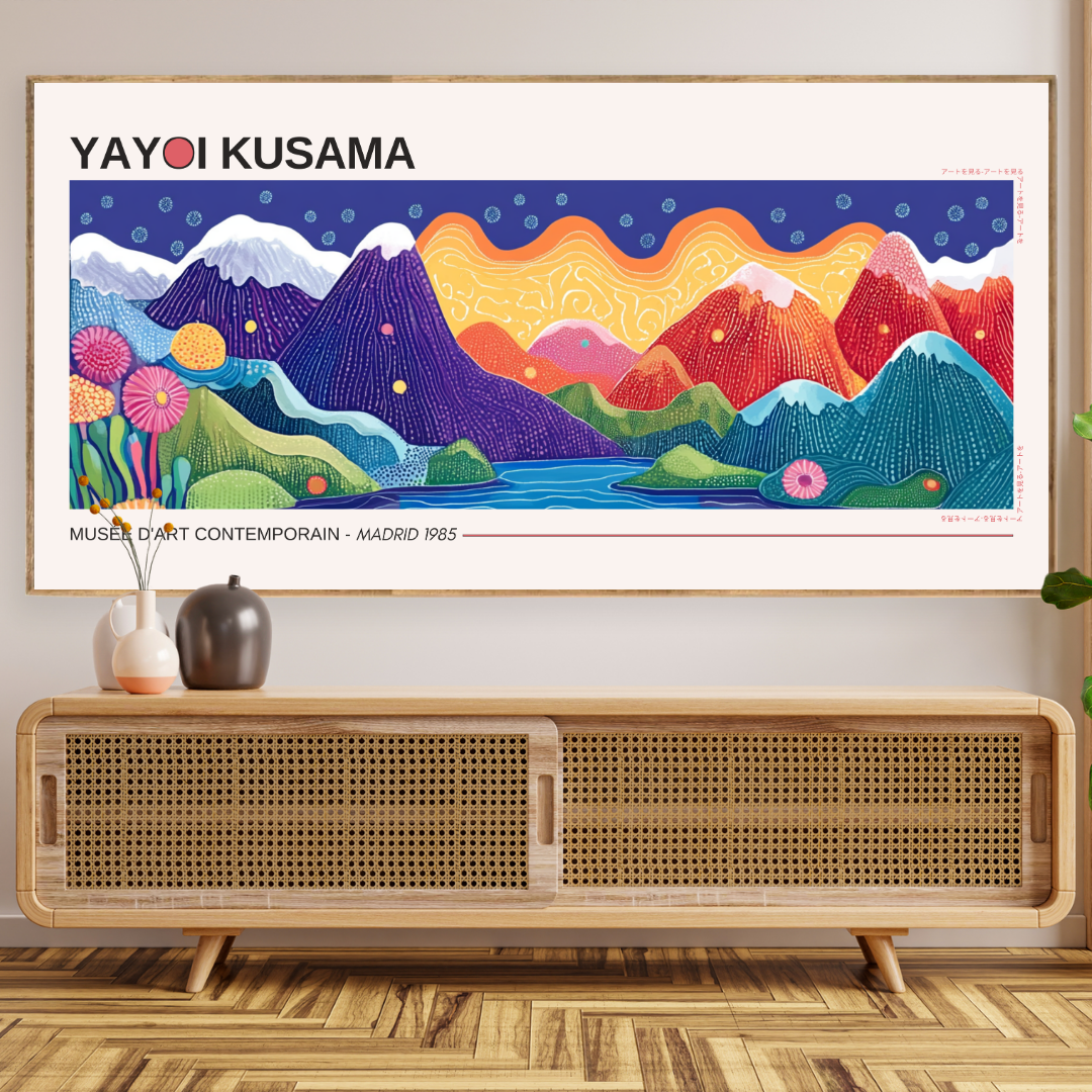 Yayoi Kusama - Mountain Lake