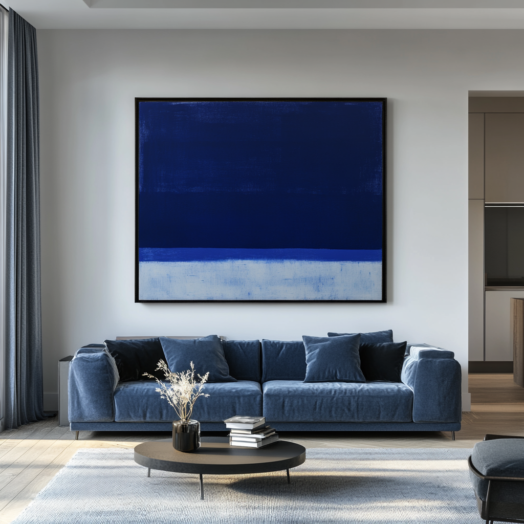 Contrast of Light Blue - Mark Rothko