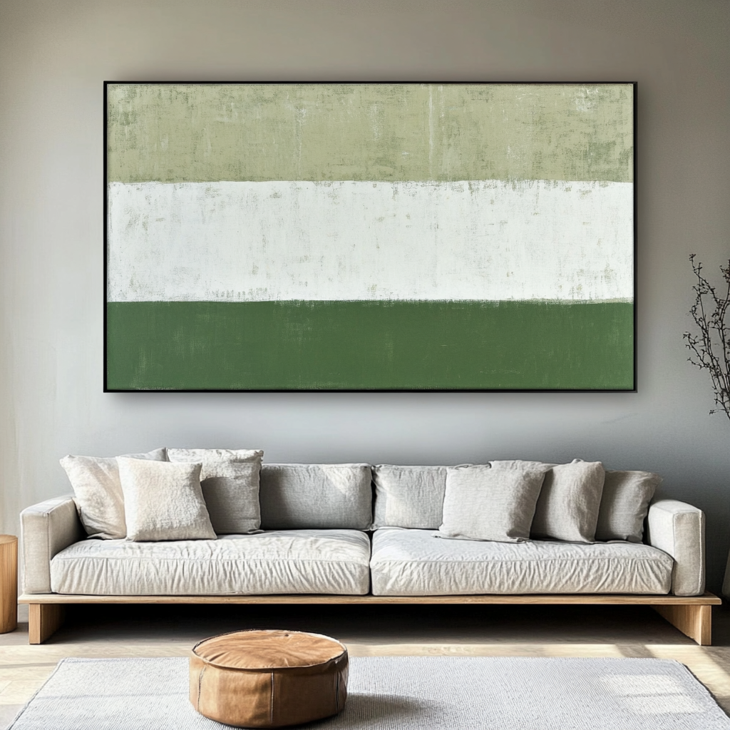 Contrast of Light Green - Mark Rothko