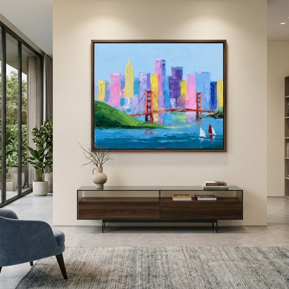 Abstract city