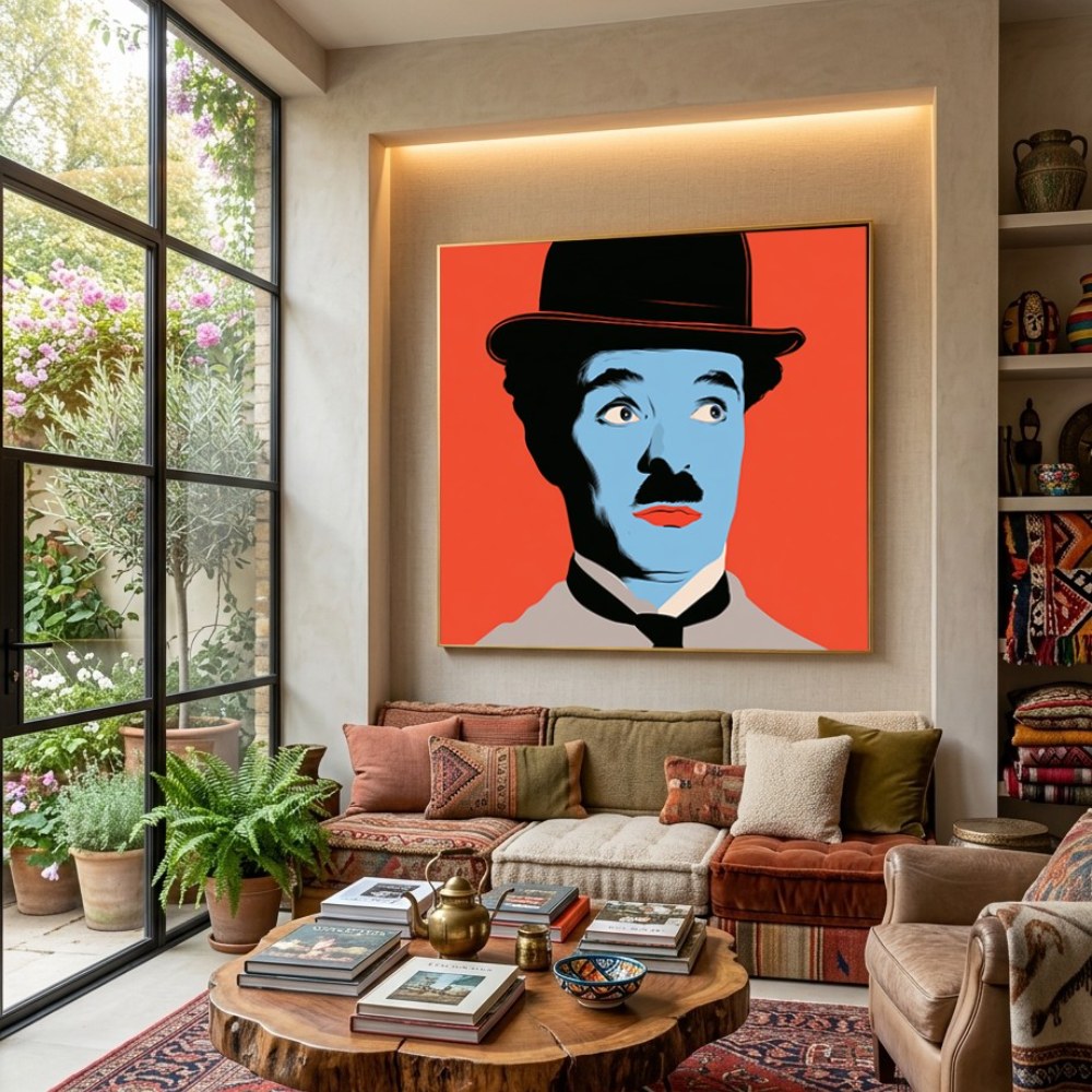 Pop Art Charlie Chaplin