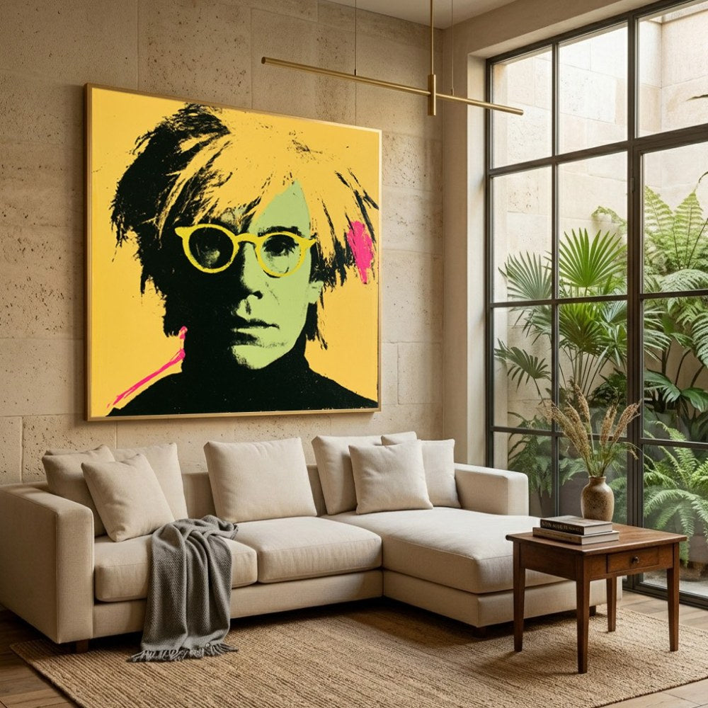 Portrait of Andy Warhol