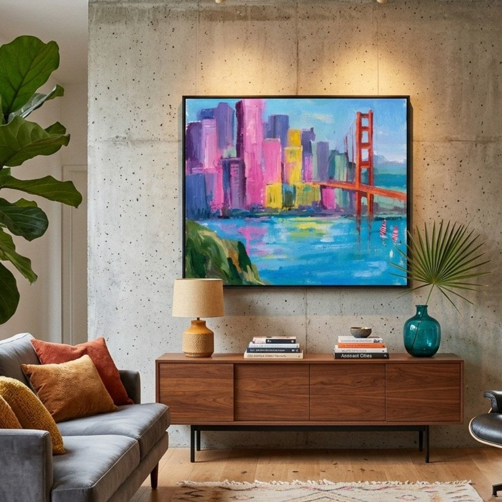 Vibrant Abstract City