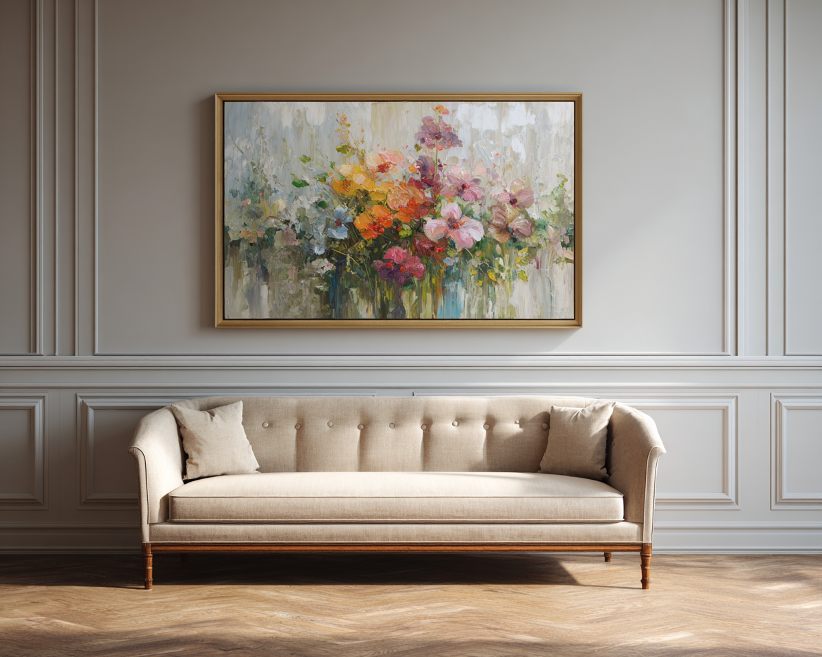 Picture of a bouquet of flowers