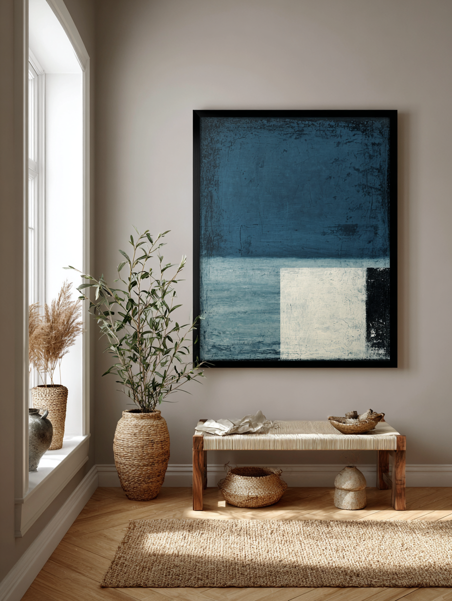 Window on the abstract sea