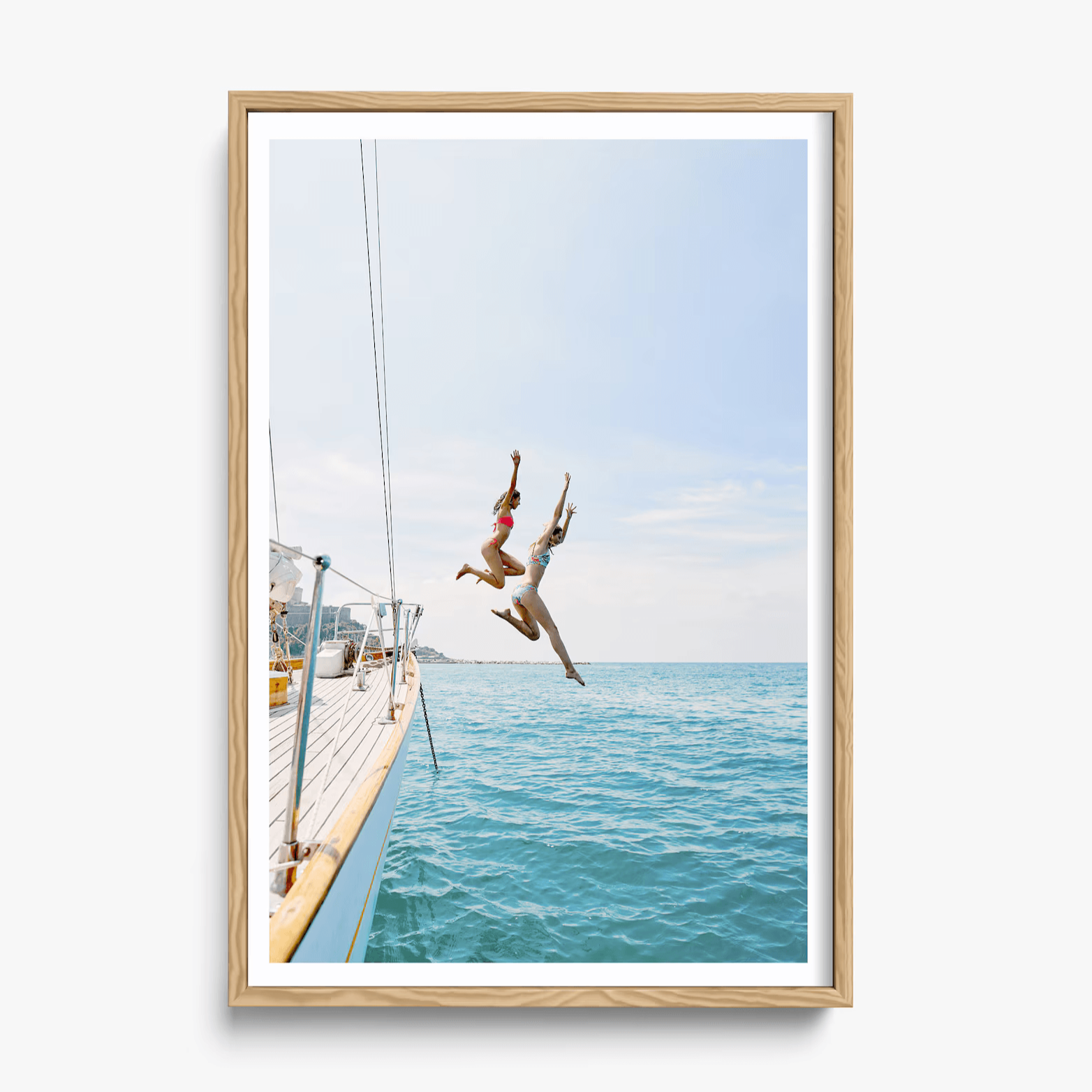 Summer on a boat