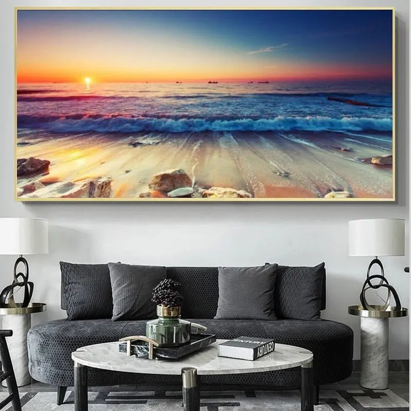 Sea Background Canvases