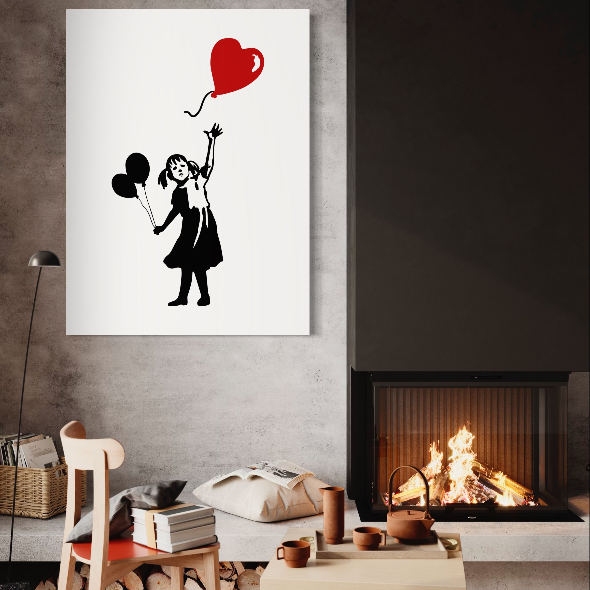 BANSKY RED BALLOON