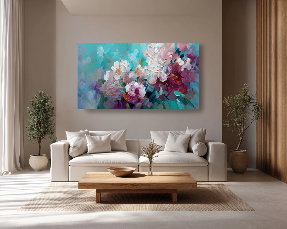 Trail of flowers