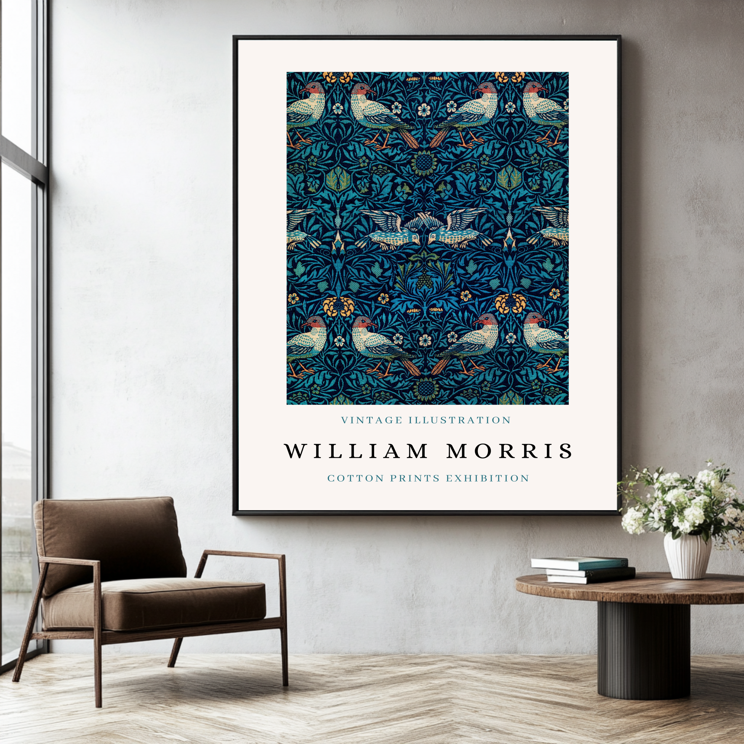 William Morris - Bird Illustration