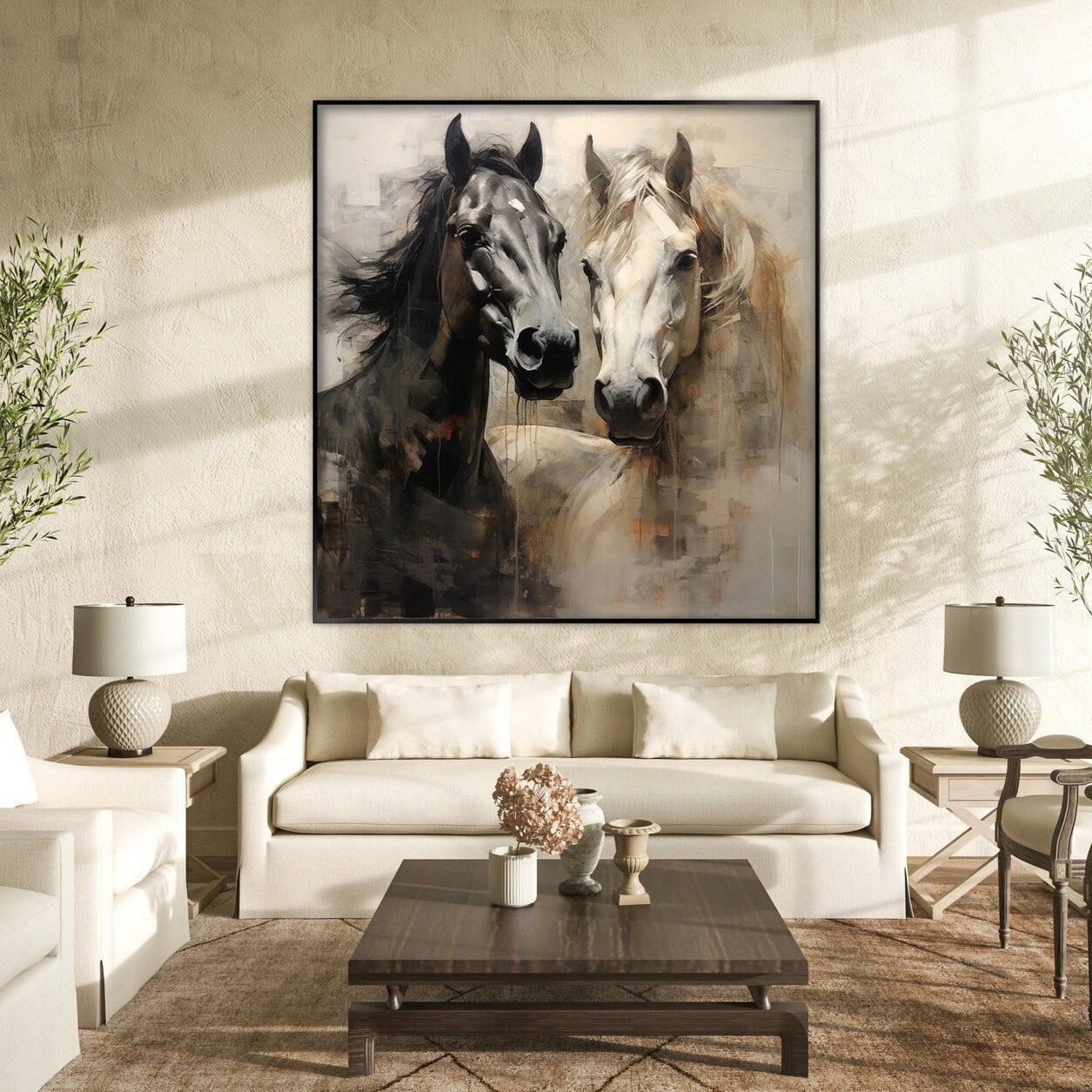 Elegant Pair of Horses