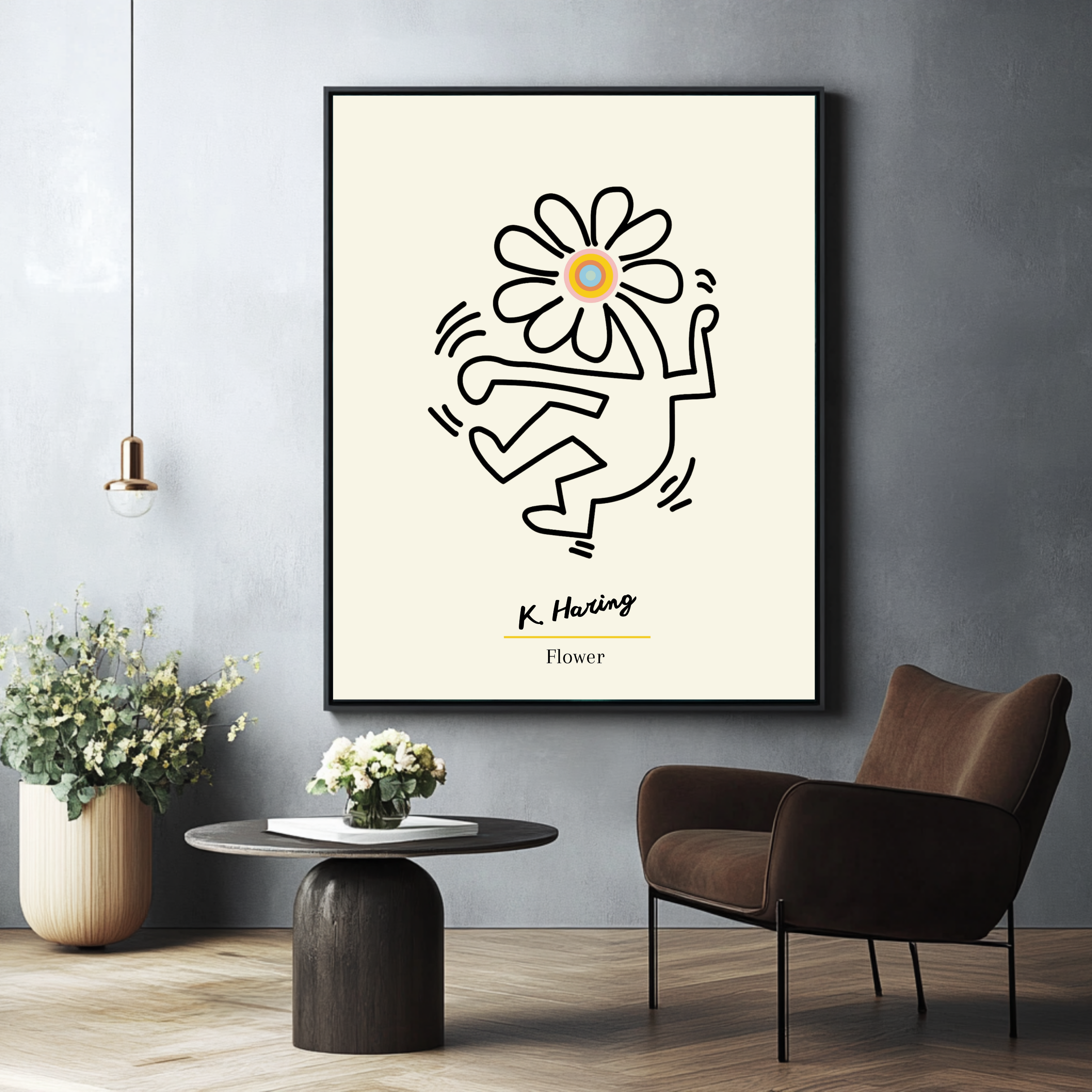 K. Haring Flower
