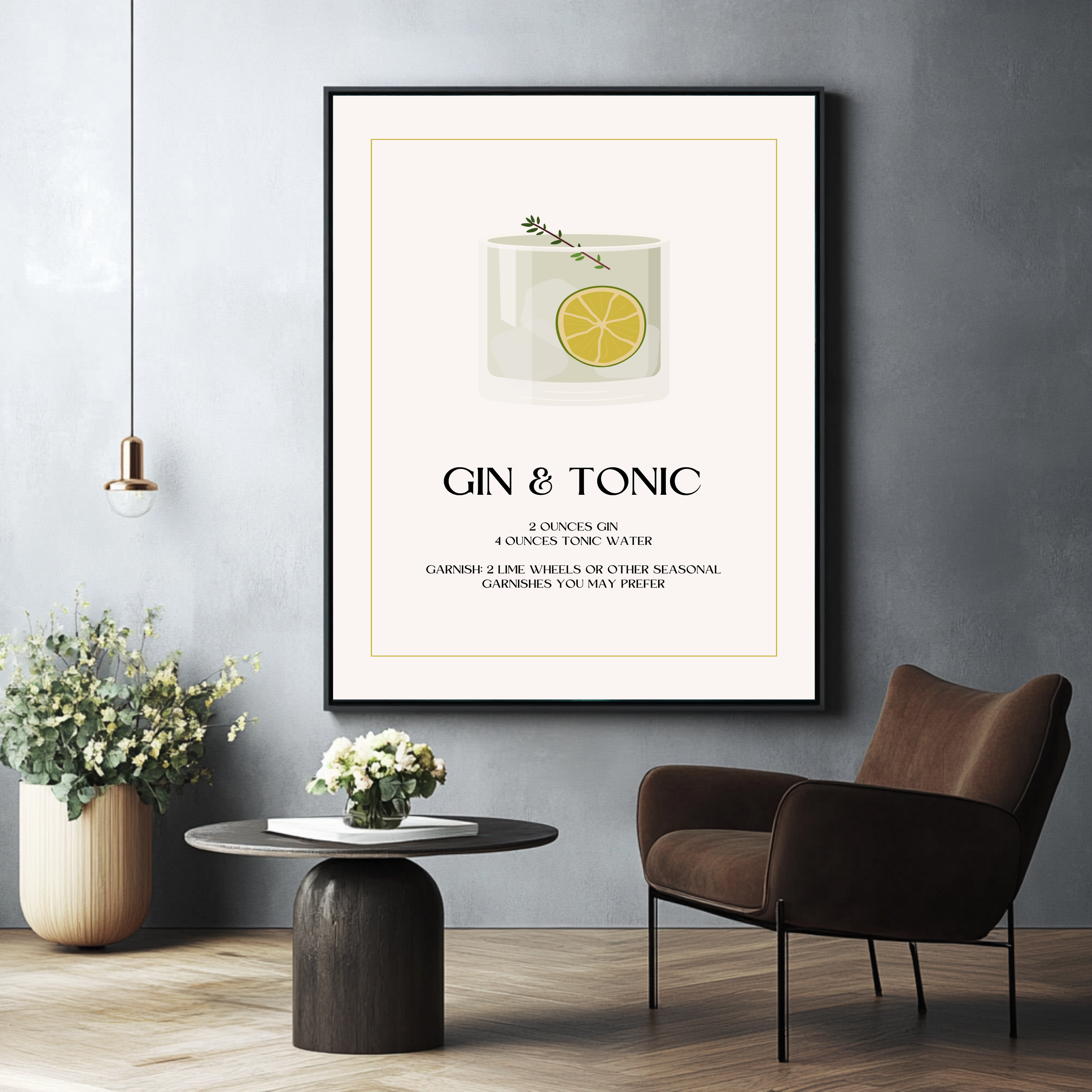 Gin Tonic Ingredients