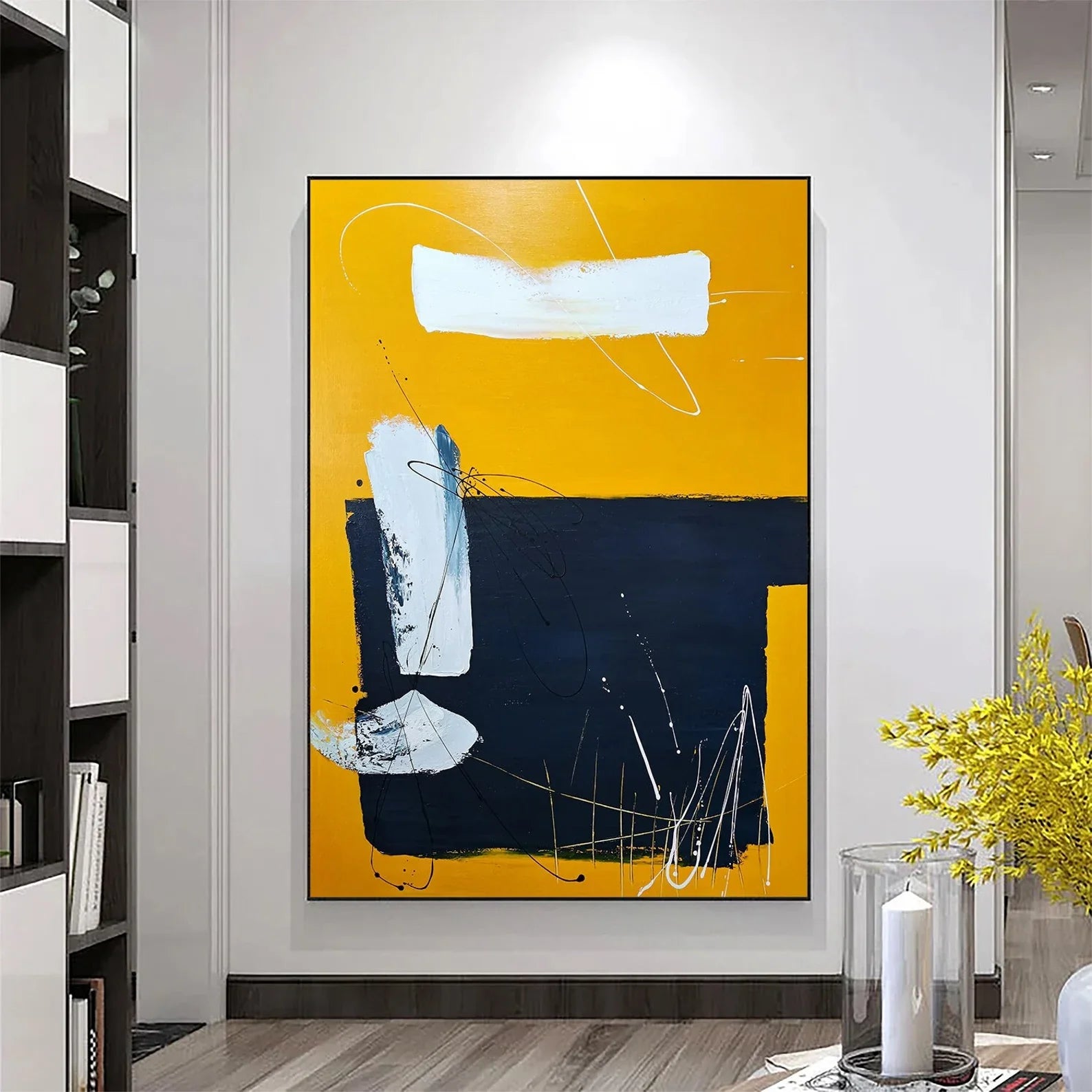 Modern yellow