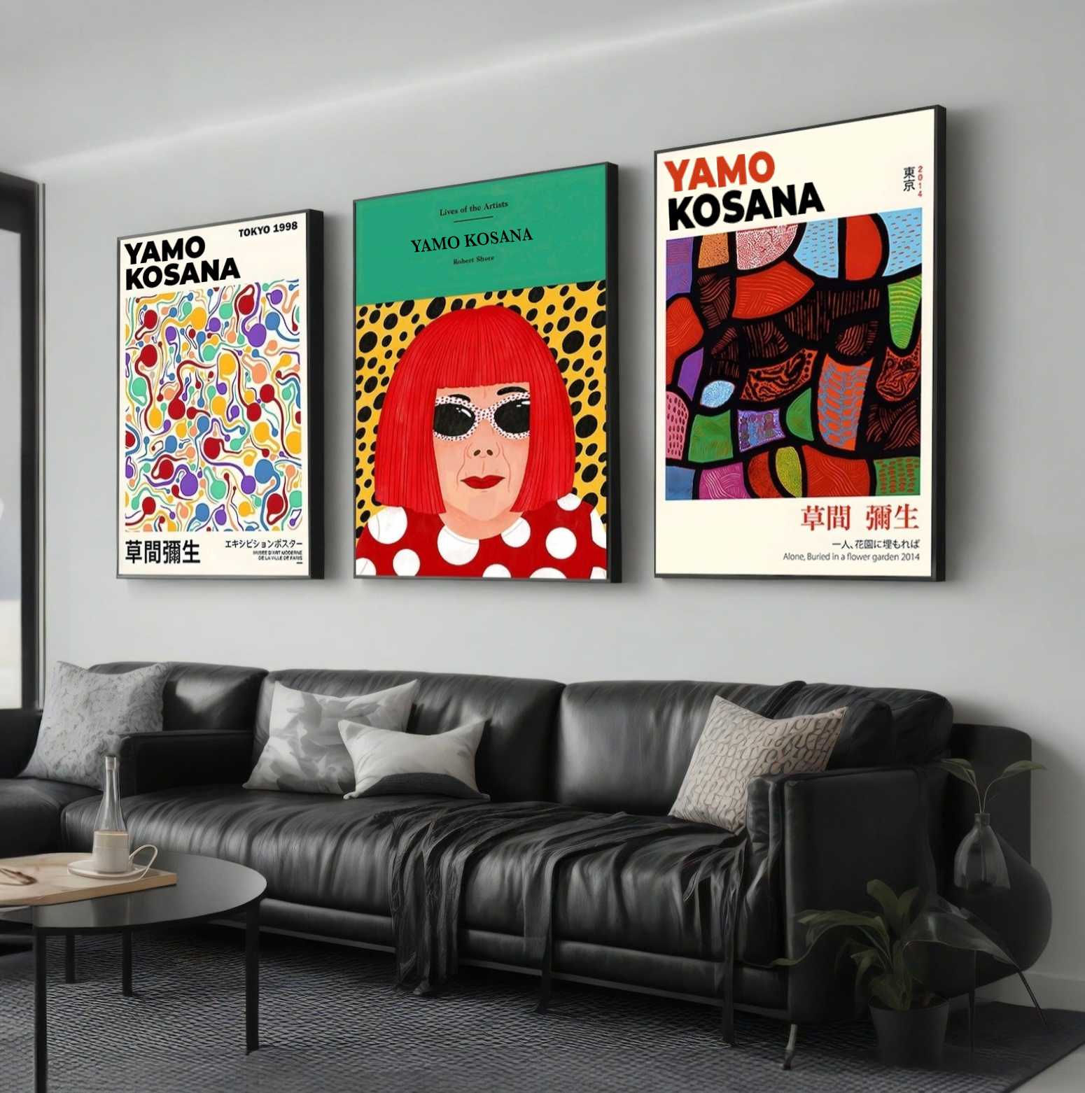 3-piece set Yamo Kosana, portrait