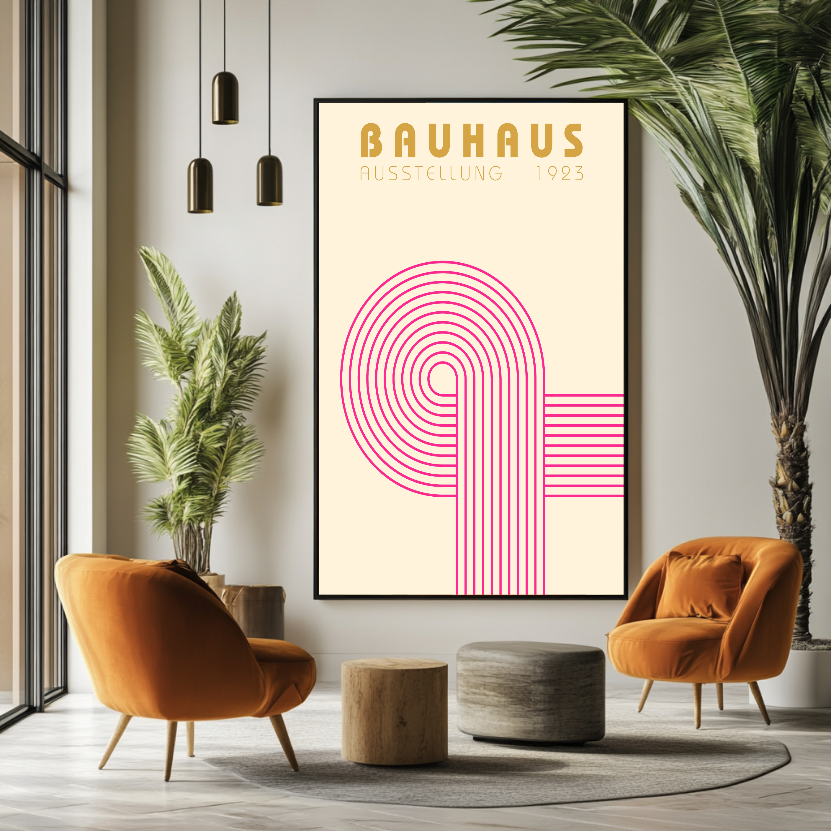 Bauhaus Pink Circuit