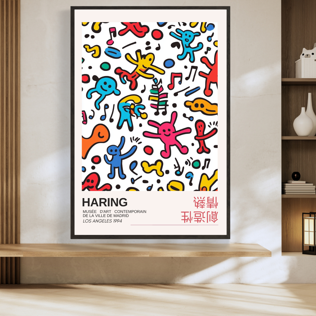 Keith Haring - Figure Colorate