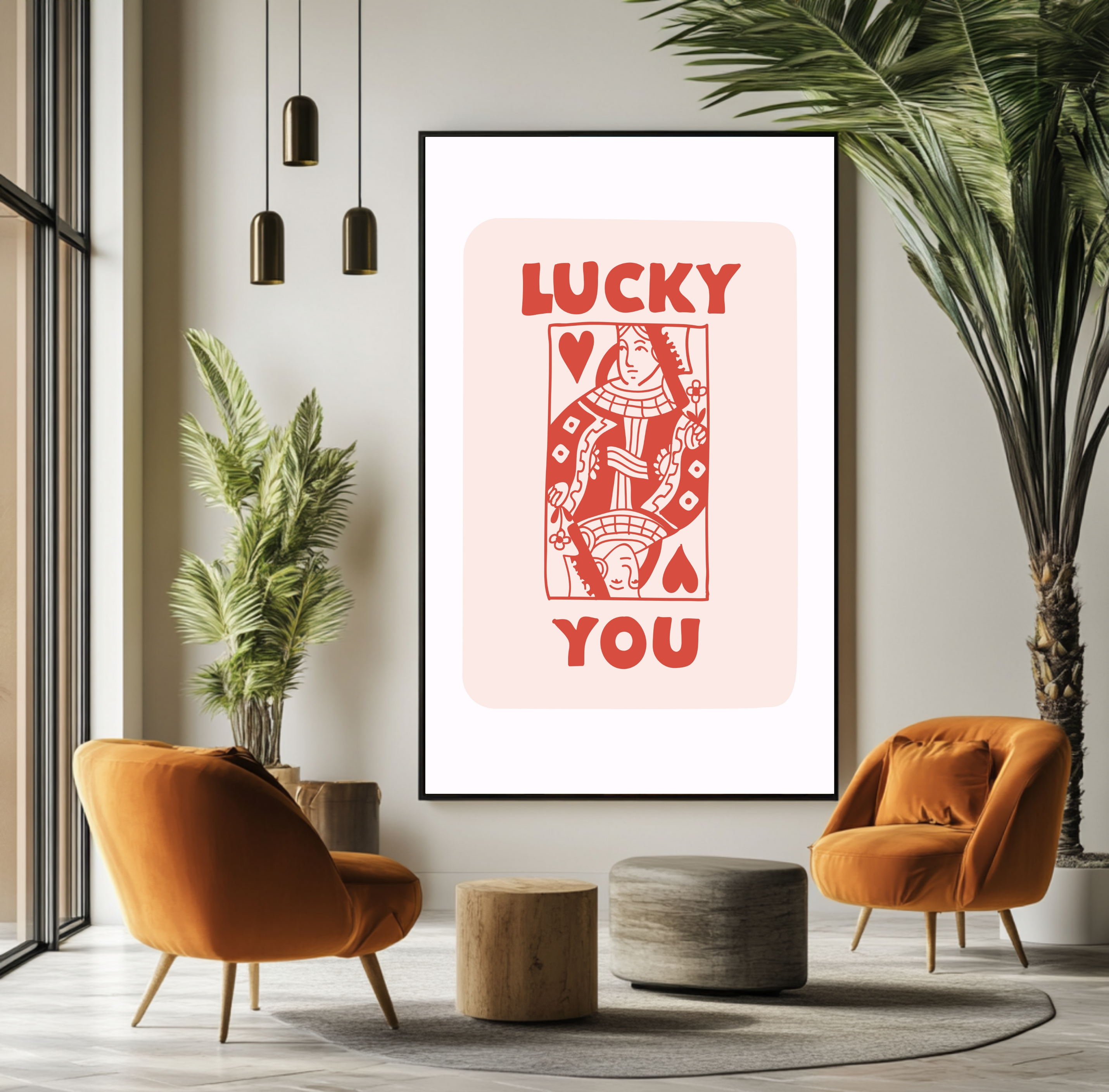 Lucky you