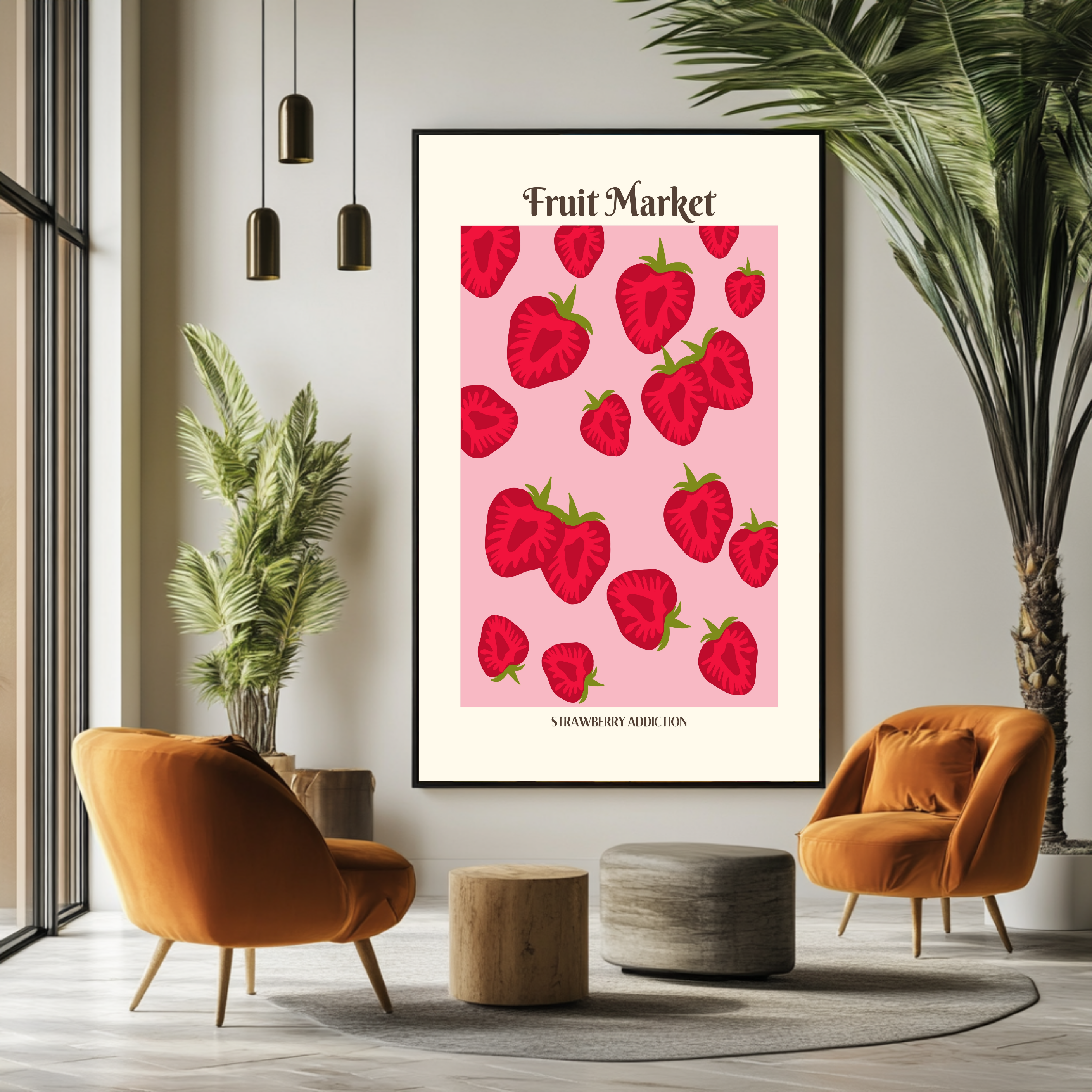 Fuit Market Stawberries