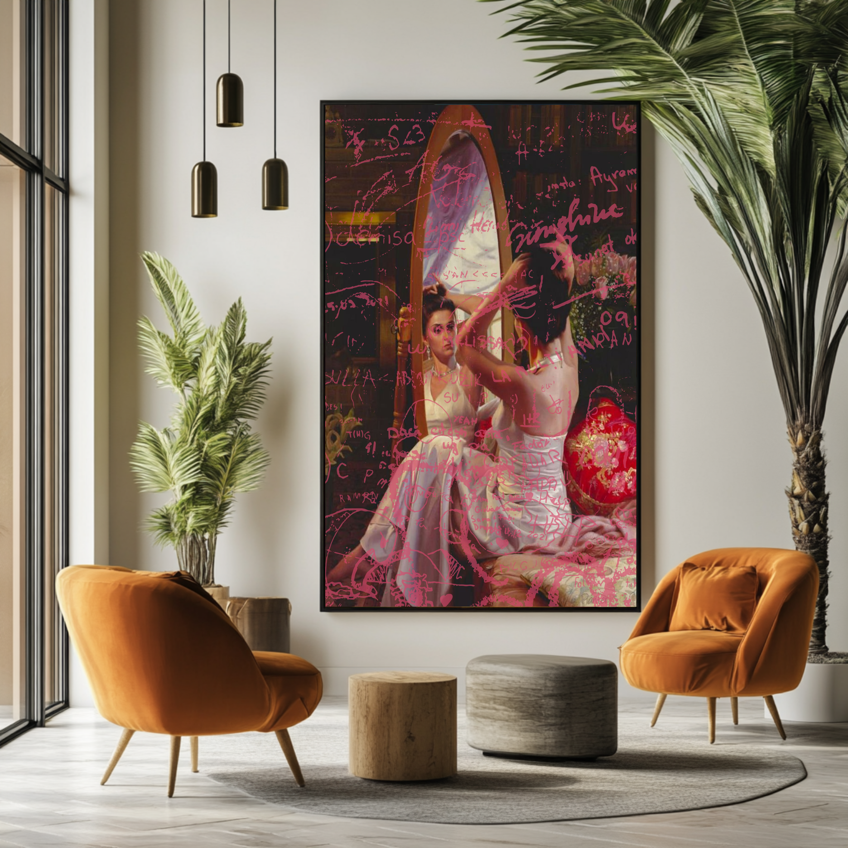 Woman in the Mirror