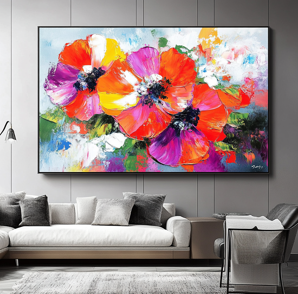 Colorful Poppies