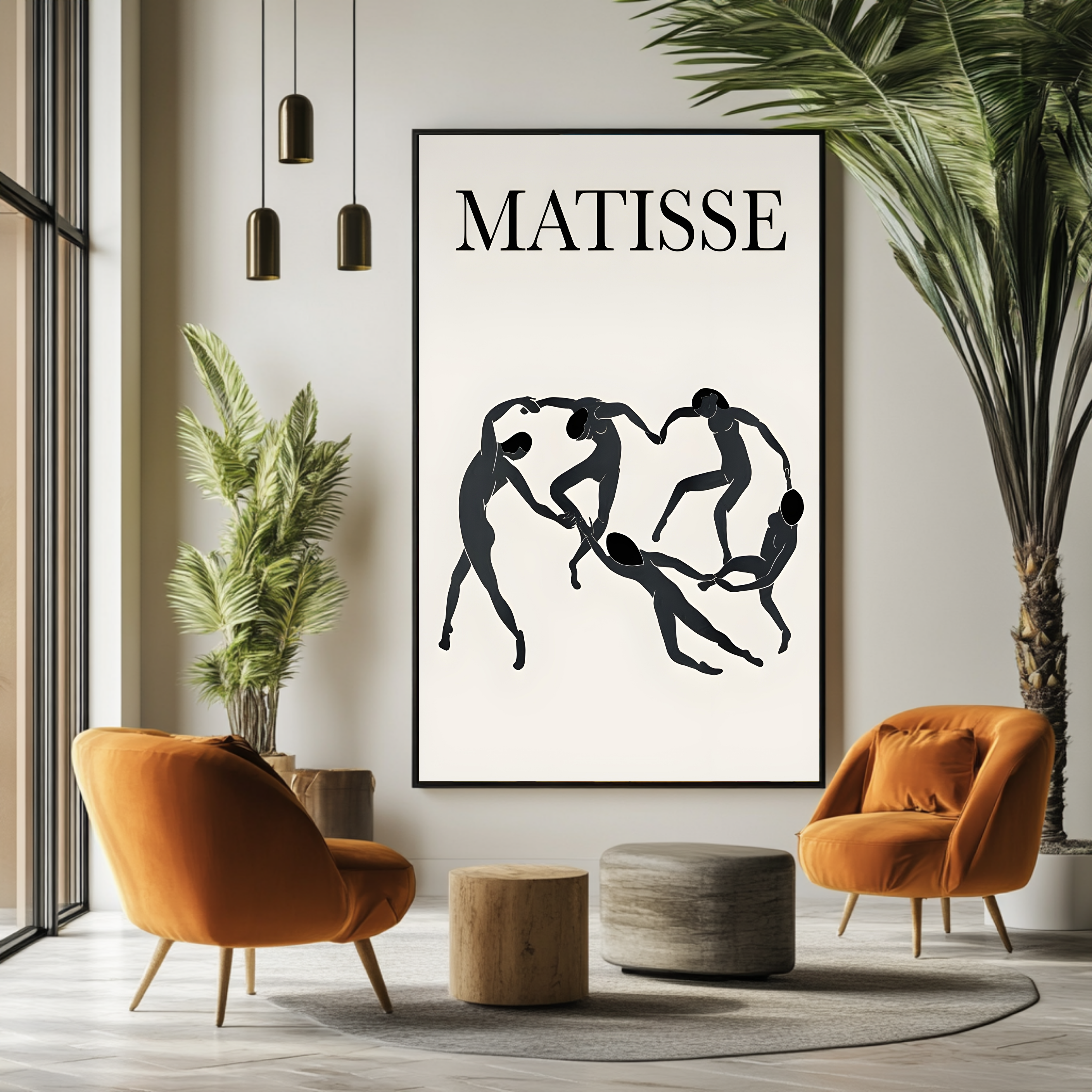 Matisse - The Dance Black and White
