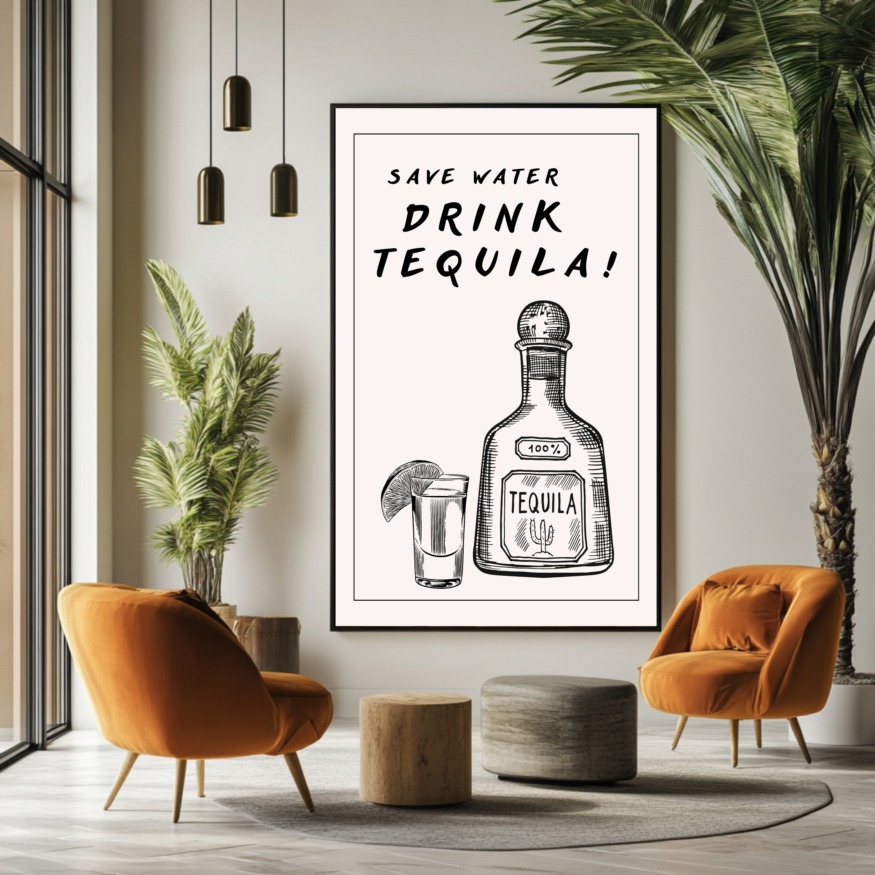Save water drink tequila
