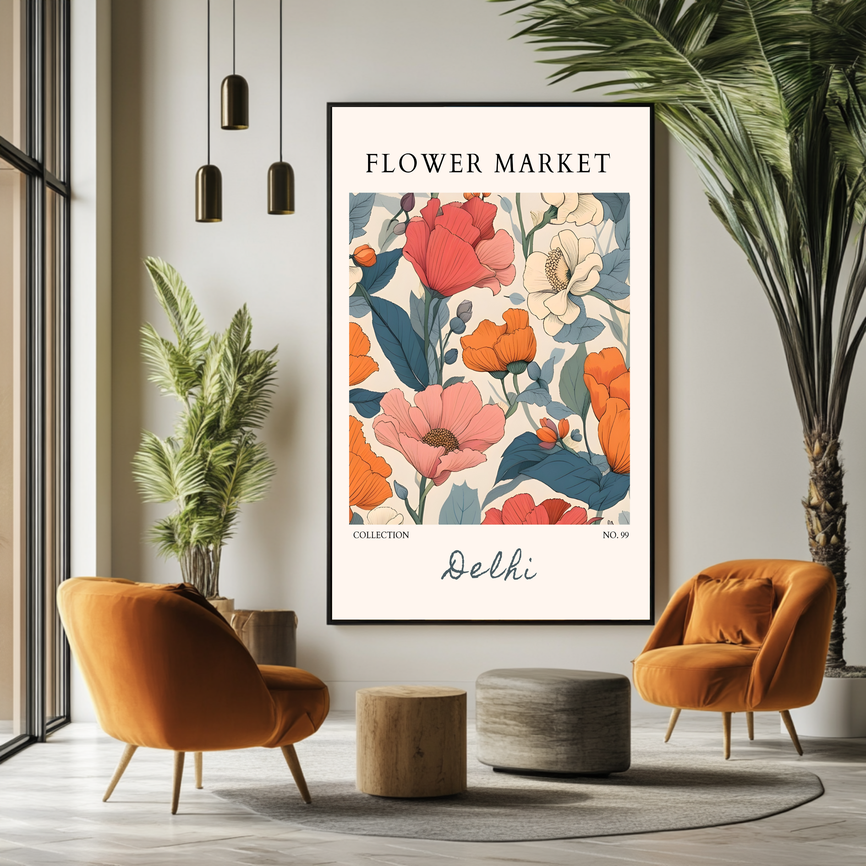 Flower Market Delhi
