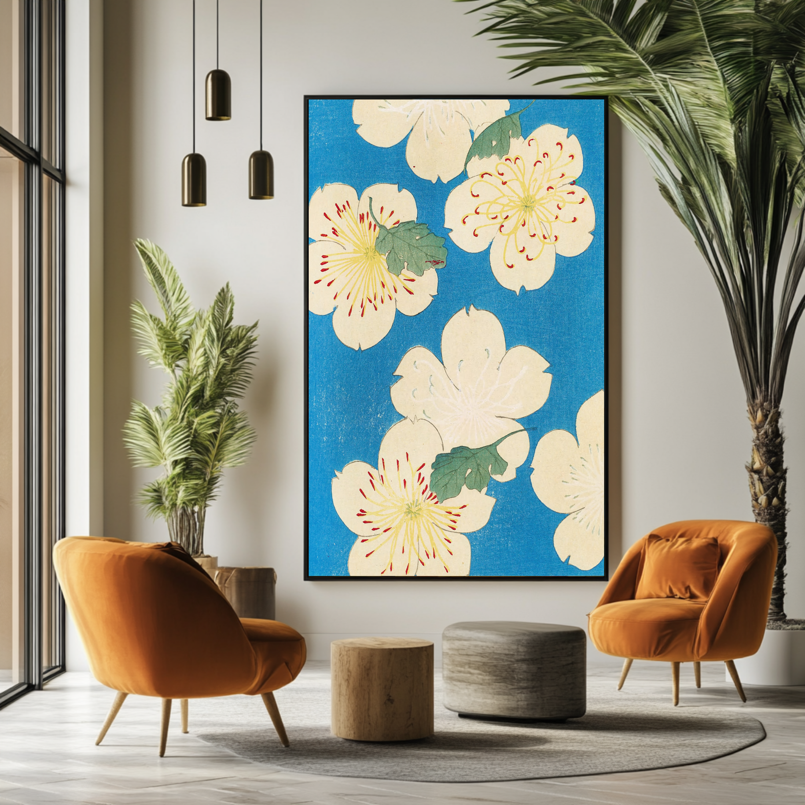 Flowers Blue