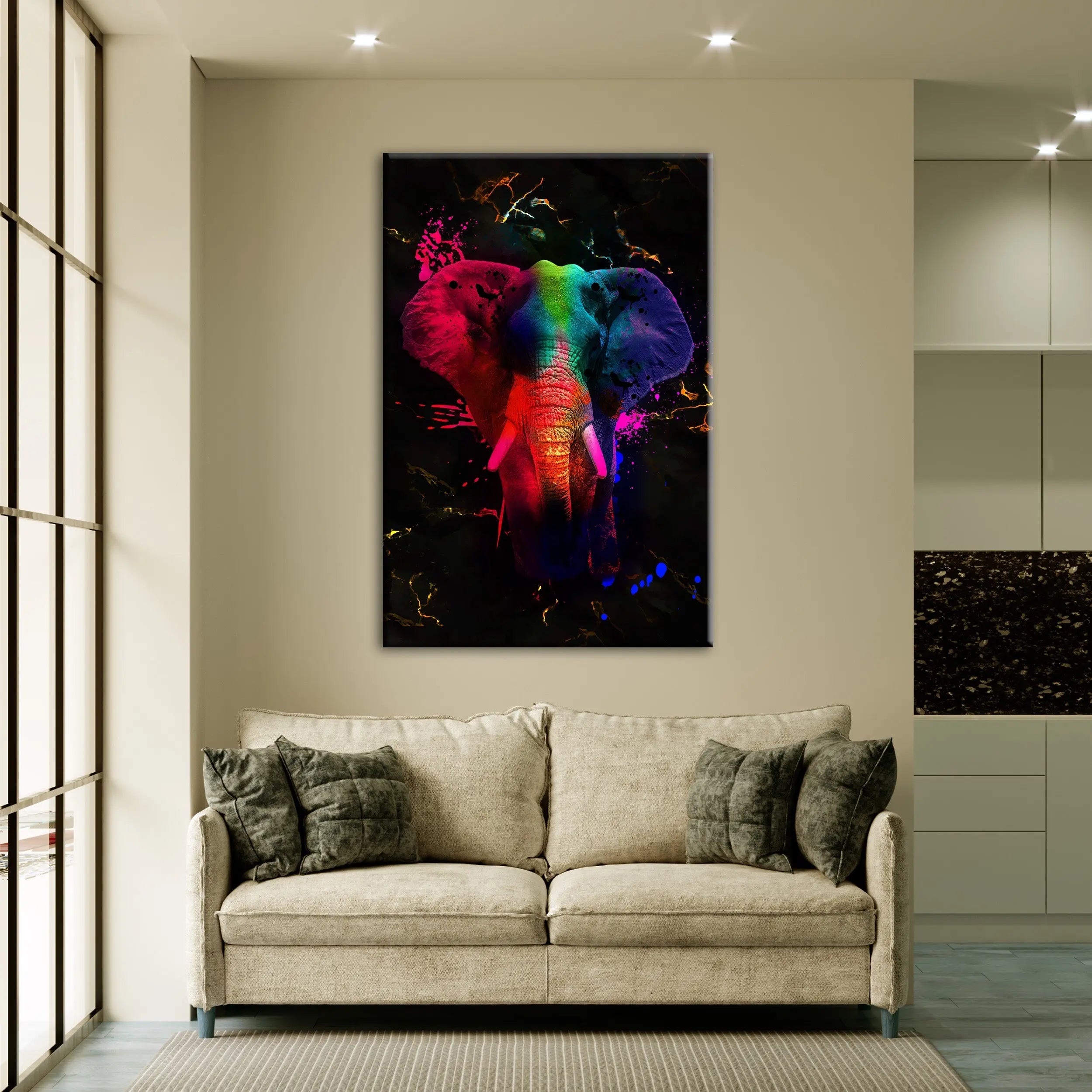 Elefante - 50x70 cm