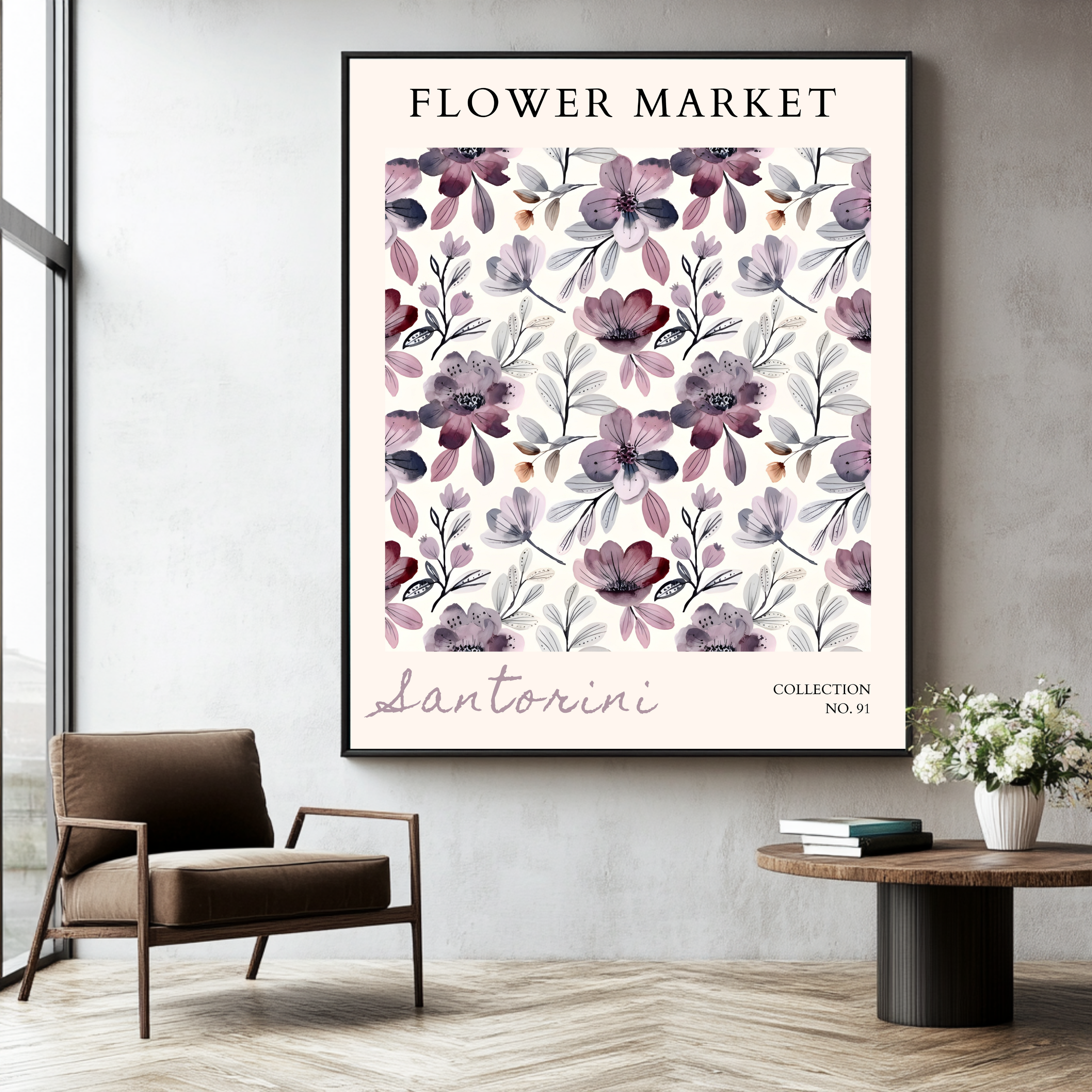Flower Market - Santorini