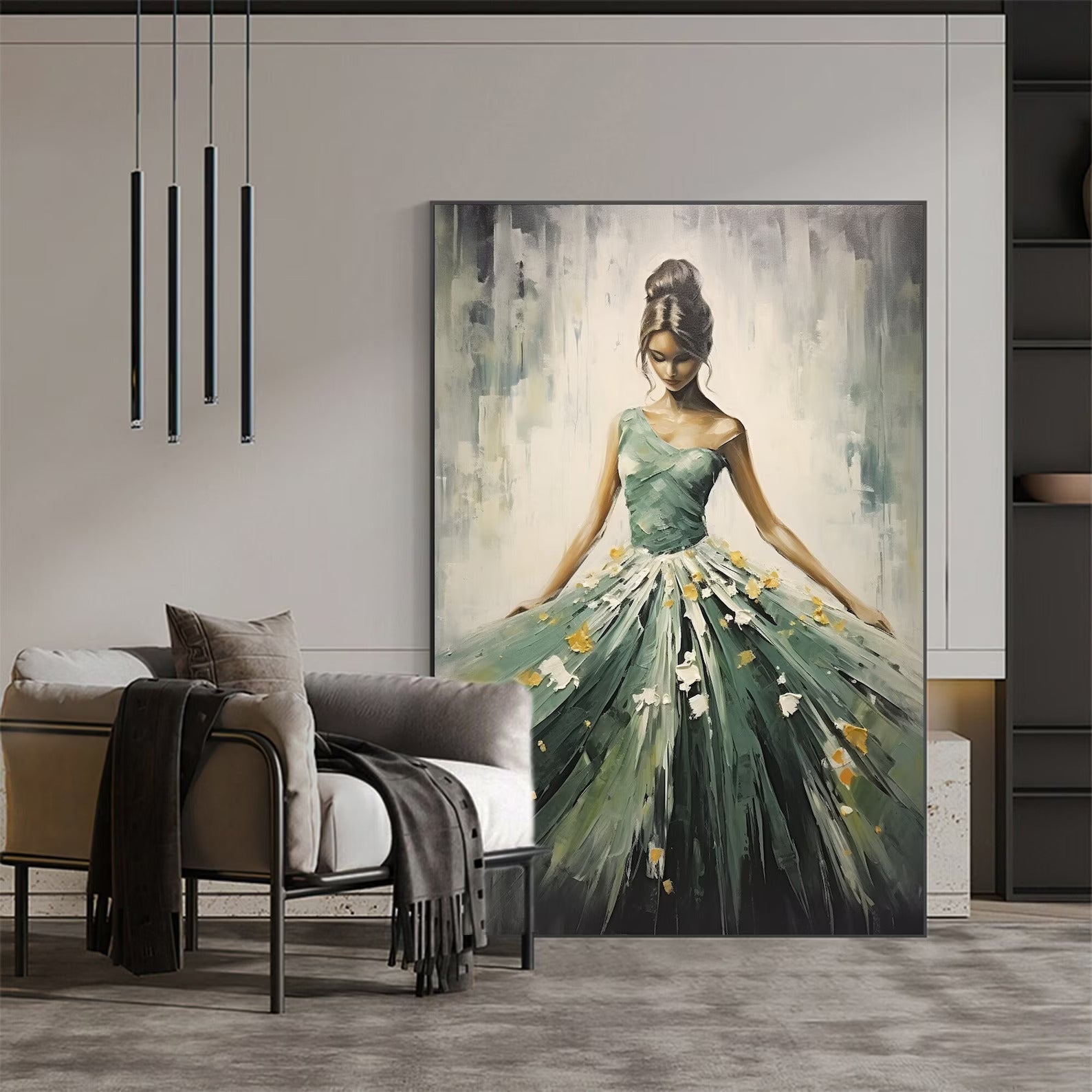 Dancer in Green