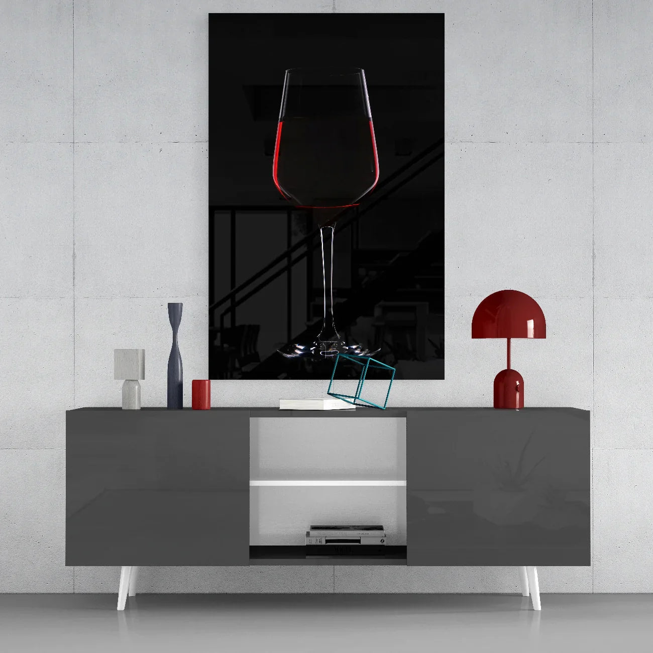 Glass of wine