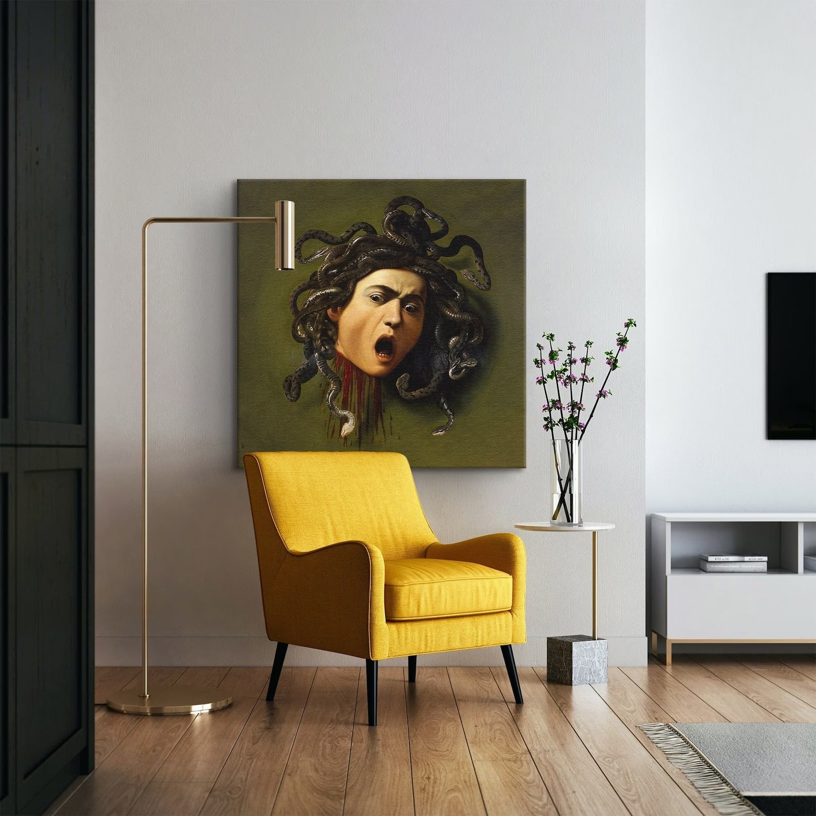 Caravaggio Representations of Medusa